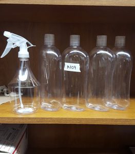 Plastic Shampoo / Squirt Bottles