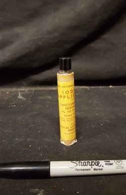 Old Fashion Iodine Bottle