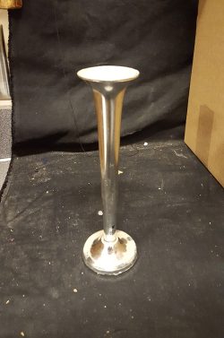 Small silver vase