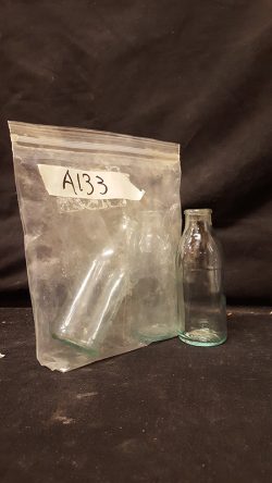 Set of Identical Glass bottles