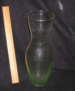 Large glass vase