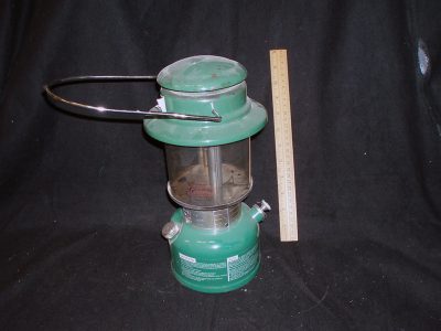 Easy-lite lantern, green, “Coleman”