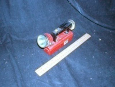 Flashlight, small, rectangular