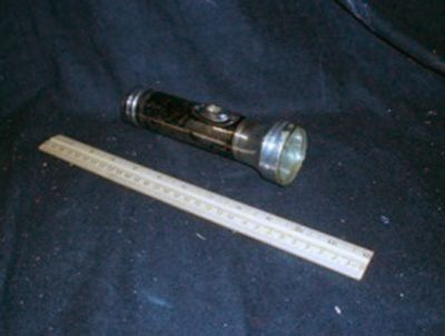 Metal flashlight