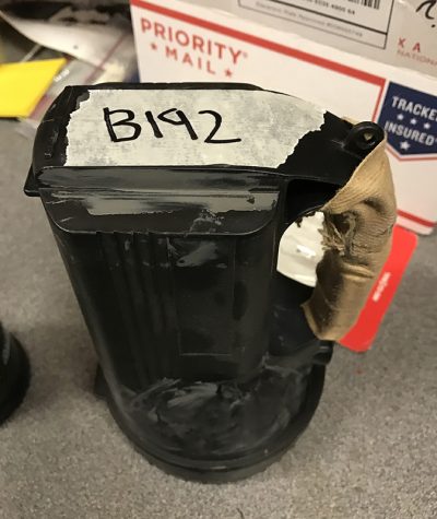 Large Black Energizer Flashlight