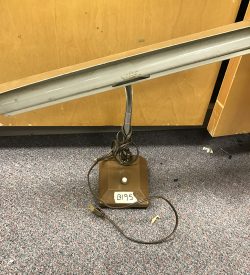 Brown Florescent Desk Lamp