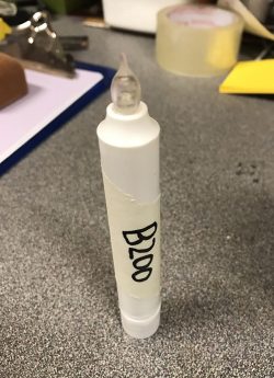 White Battery Powered Candle Stick