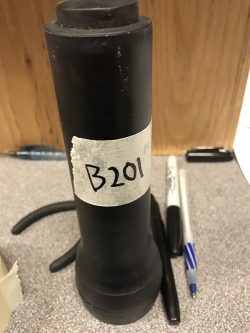 Black Energizer Flashlight