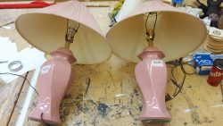 Pink lamps
