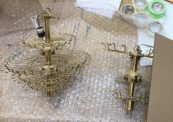 Gold Chandelier