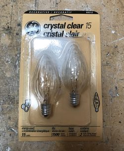 Spare bulbs