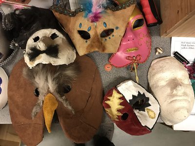 Assorted Student Made masks - Image 2