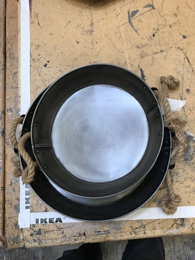 Metal bowls