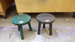 3 Leg Stool (x2)