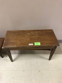 Wooden Piano Bench