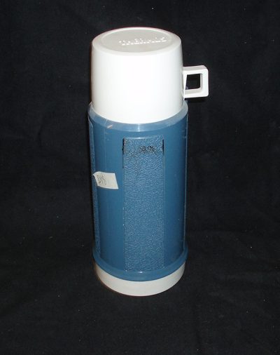 Blue thermos large