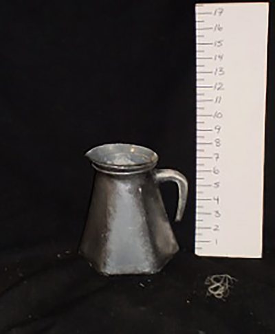 Grey Glass Pitcher