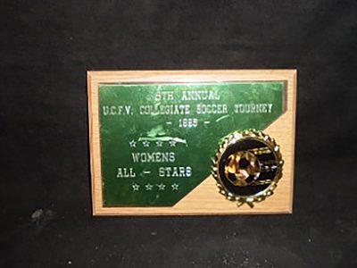 Trophy Plaque, 1995 (Girls Soccer) (other storage)