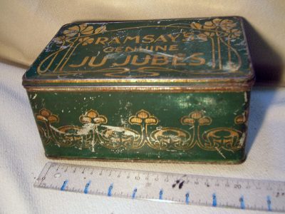 Jujube tin, “Ramsay’s”