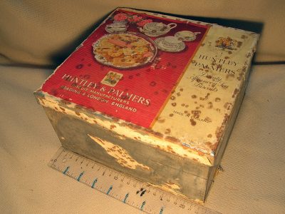 Cookie Tin, large, silver