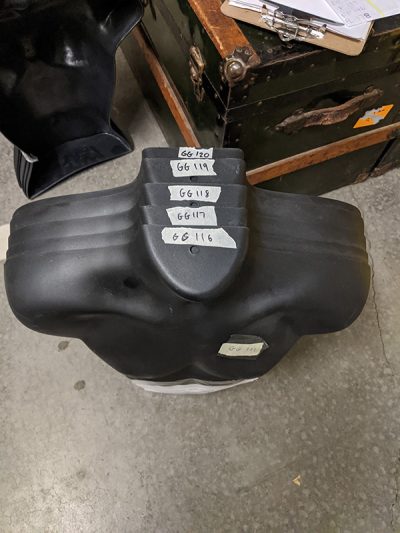 Black mannequin man shape