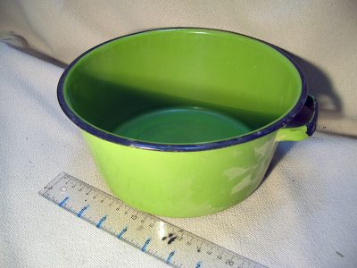 Stock pot, small, green