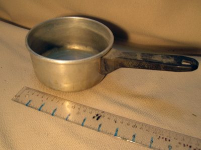 Sauce pan aluminum, small