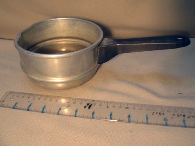 Sauce pan, aluminum, small