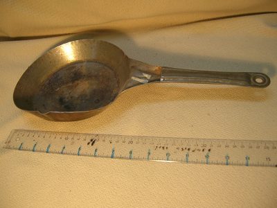 Frying pan, cast iron