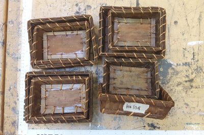 Wicker trays