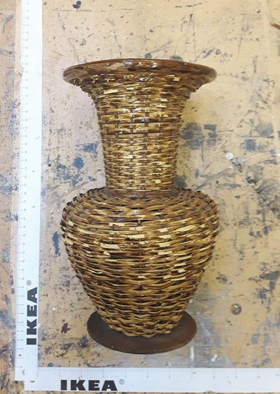 Wicker vase