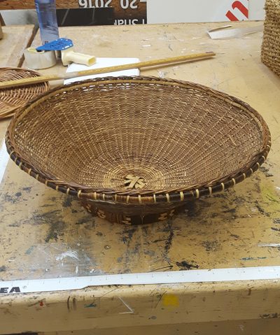 Wicker Bowl, Large
