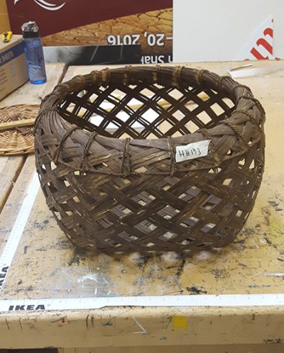 Large wicker basket