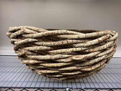 Thoro Wood Branch Weave Basket / Bowl