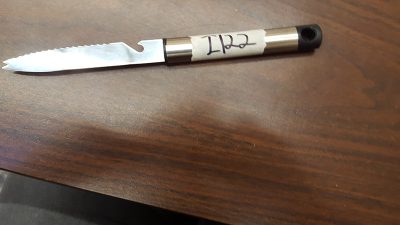 Steak Knife with Bottle Opener
