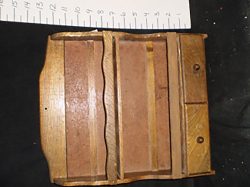 Wooden spice rack
