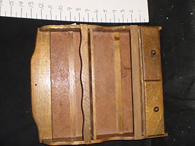 Wooden spice rack