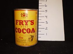 Fry’s cocoa tin