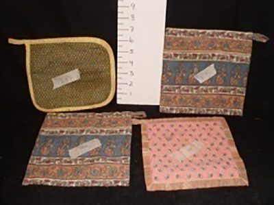 Square pot holder, assorted patterns - Image 2