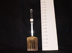 Slotted Metal spatula (aka flipper)