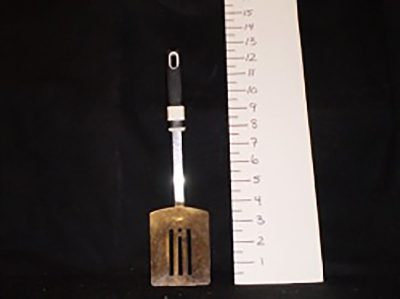 Slotted Metal spatula (aka flipper)