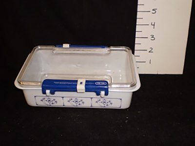 Plastic “Tupperware” container