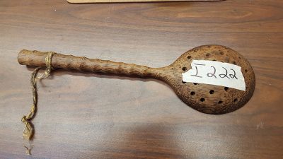 Large Slotted Wooden Spoon