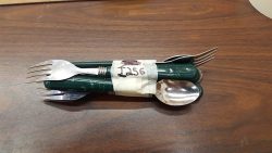 Green Cutlery Set