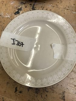 Gold side plates