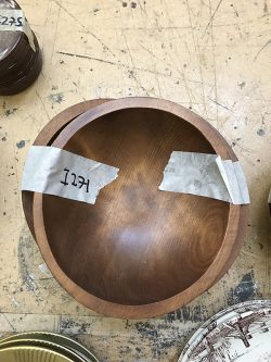 Wood bowls (oval)