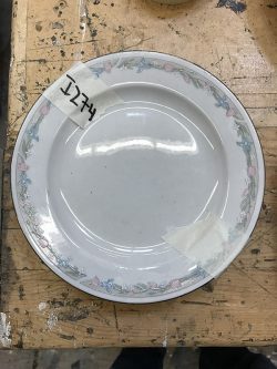 Small floral plates