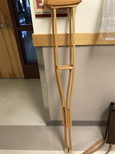 Adjustable wooden Crutches (adult)