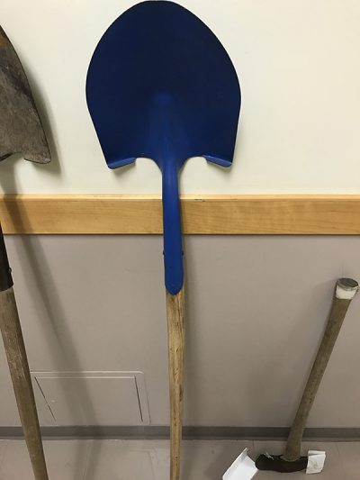 Blue Shovel 57"