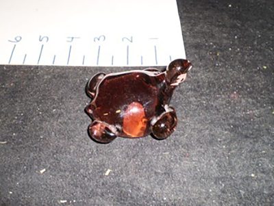 Brown Glass Turtle